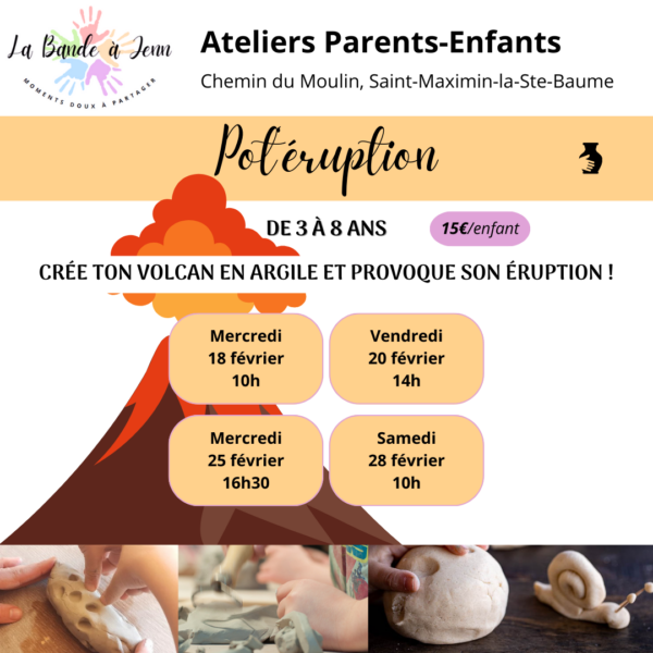 Atelier Parent-Enfants Pot'eruption