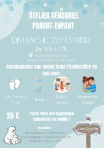 Atelier sensoriel parent-enfant