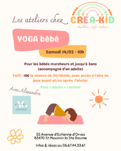 Atelier yoga bébé
