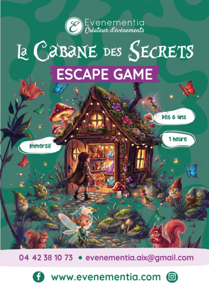 Escape Game enfants & familles : La Cabane des Secrets