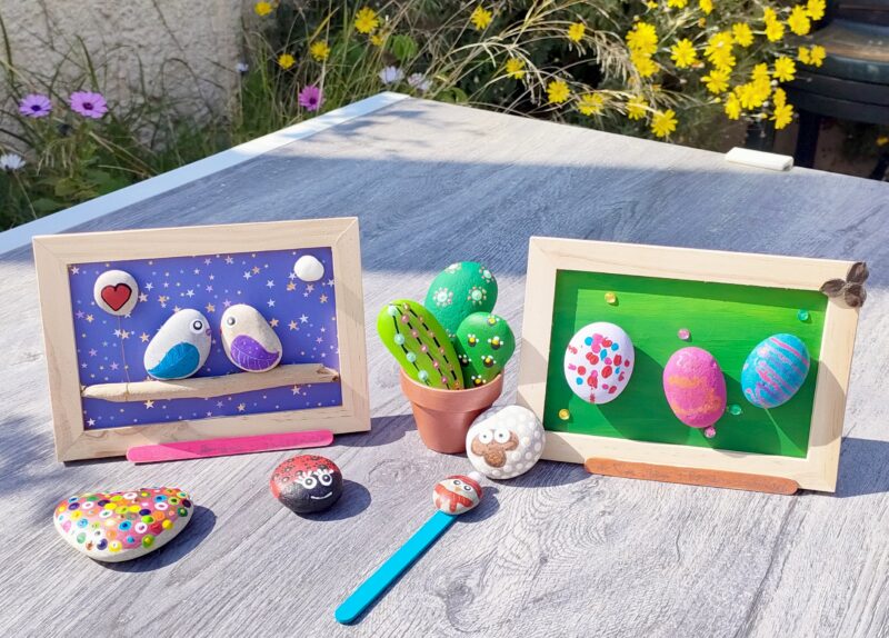 Ateliers de Peinture sur Galets tout public