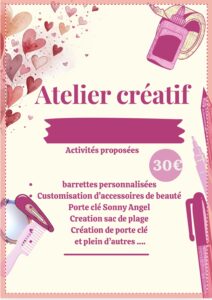Atelier créatif
