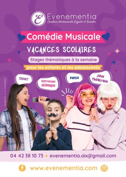 Stage Comédie Musicale - Vacances Avril