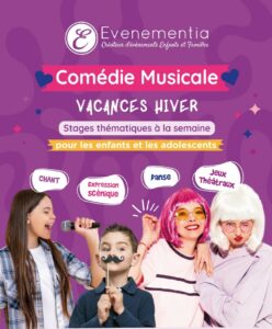 Stage Comédie Musicale - Hiver 2026