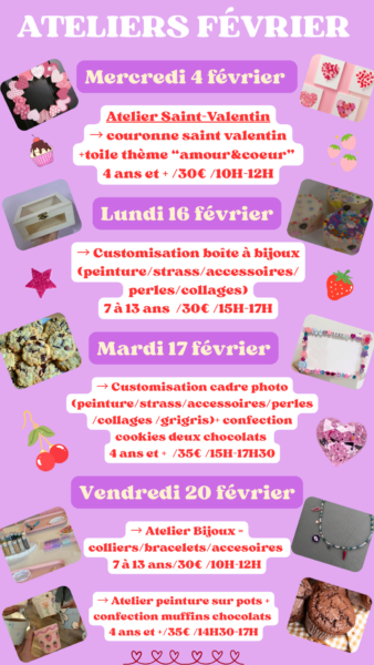 ATELIER FÉVRIER