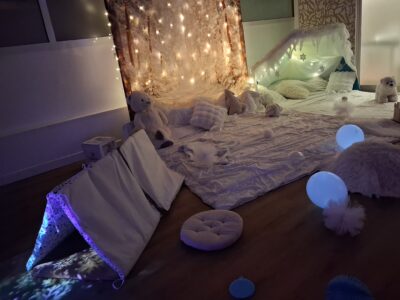 Atelier sensoriel parent enfant