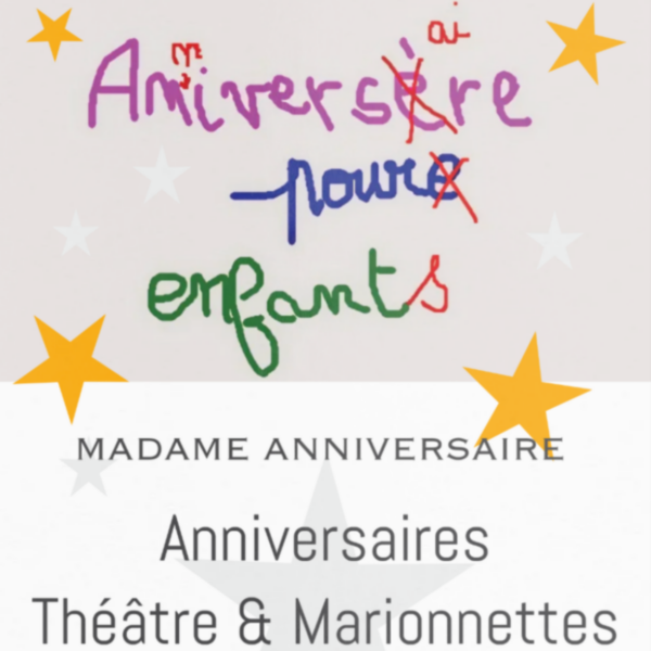 Anniversaire Théâtre et Marionnettes