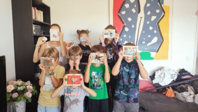 Anniversaire créatif de peinture sur galets à domicile (Marseille)