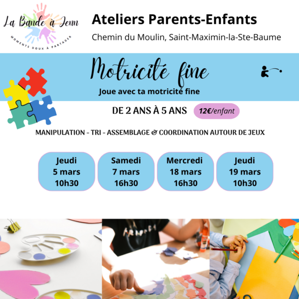 Joue avec ta motricité fine