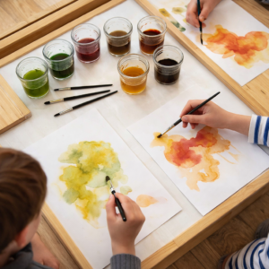 Atelier enfants / créer des encres végétales