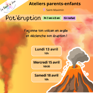 Atelier Parents-Enfants Pot'érution à Saint maximin