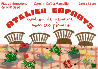 Atelier enfants / créer des encres végétales