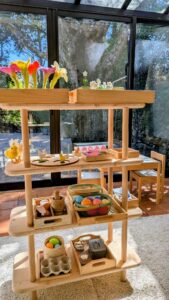 Atelier Montessori Pâques ; Chasse aux oeufs