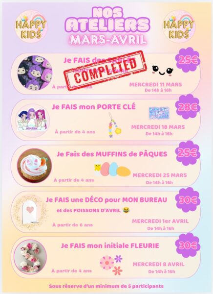 Atelier porte clé HUNTRIX