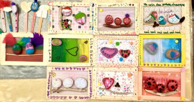 Ateliers peinture sur galets Marseille 9 vacances d'avril